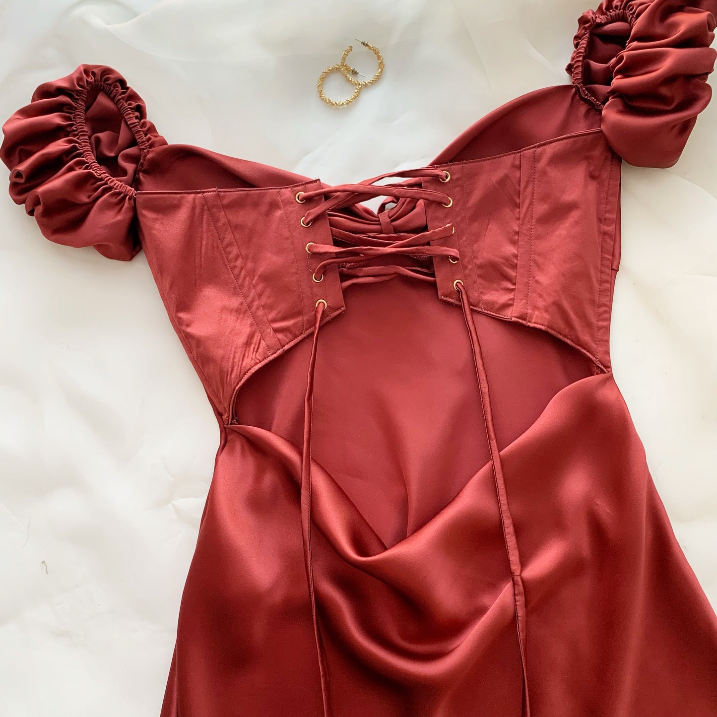 Strapless Silk Dress Sewing Pattern PDF 00-14