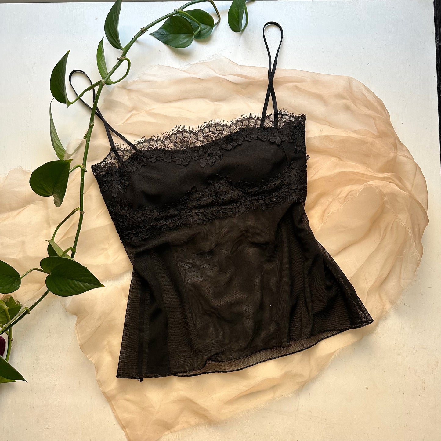 Sheer Lace Cami Sewing Pattern PDF S-XL