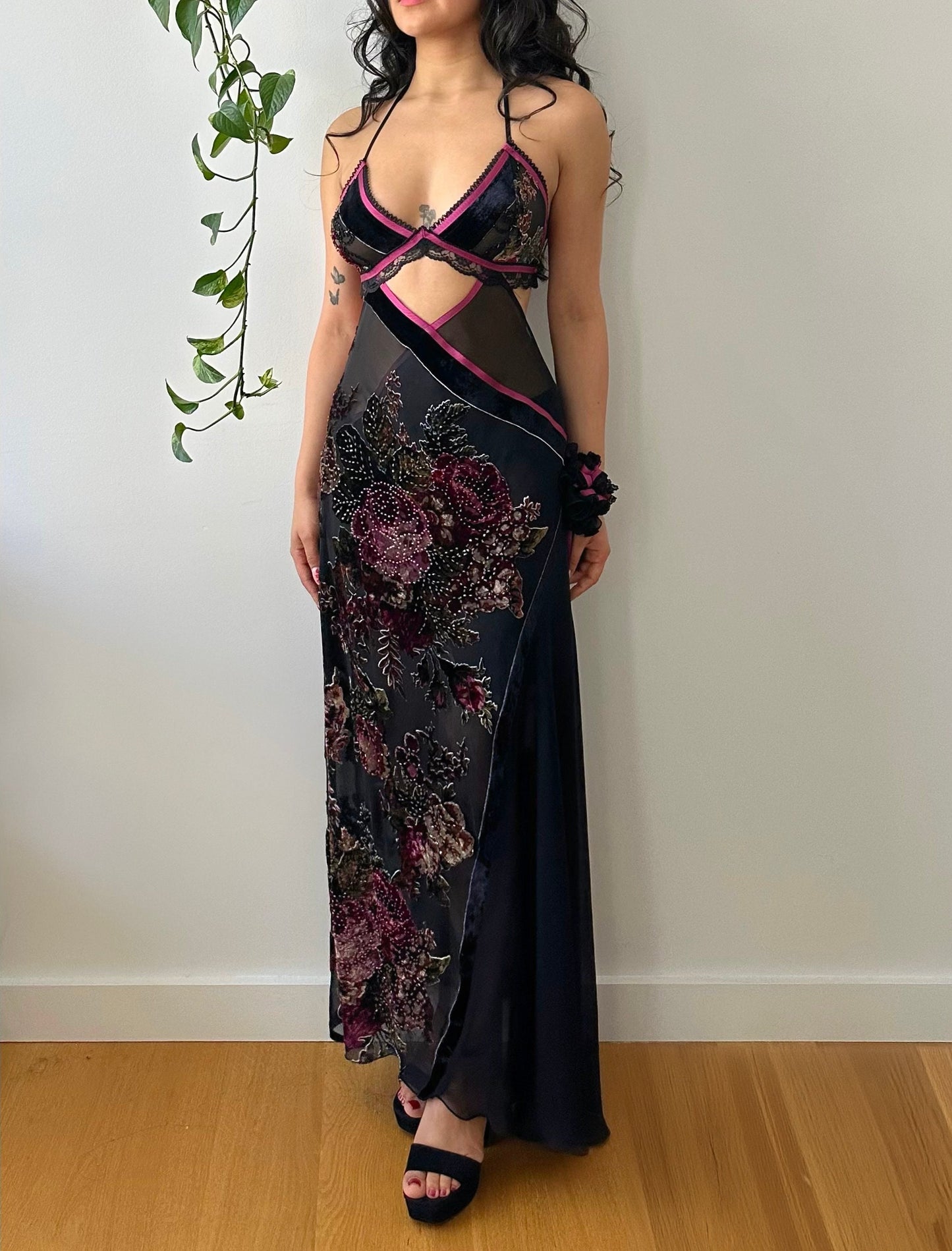 Silk Lace Gown Sewing Pattern PDF 00-14