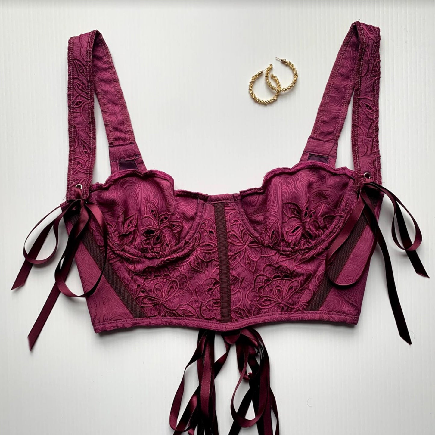 Regency Bustier Top Sewing Pattern PDF 34B, 32C